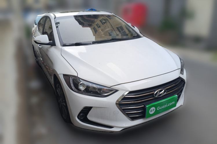 Used Hyundai Elantra (6th Generation / Lingdong) 2016 1.6L Automatic ZhiXuan – Elite Version Front Right 45 Deg