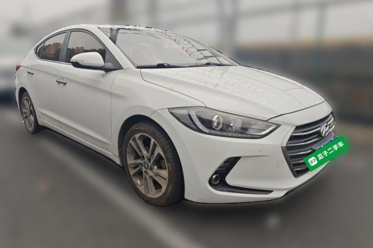 Used Hyundai Elantra (6th Generation / Lingdong) 2016 1.6L Automatic ZhiXuan – Elite Version Front Right 45 Deg