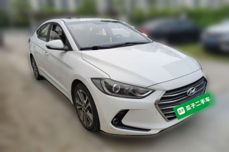 Used Hyundai Elantra (6th Generation / Lingdong) 2016 1.6L Automatic ZhiXuan – Elite Version Front Right 45 Deg