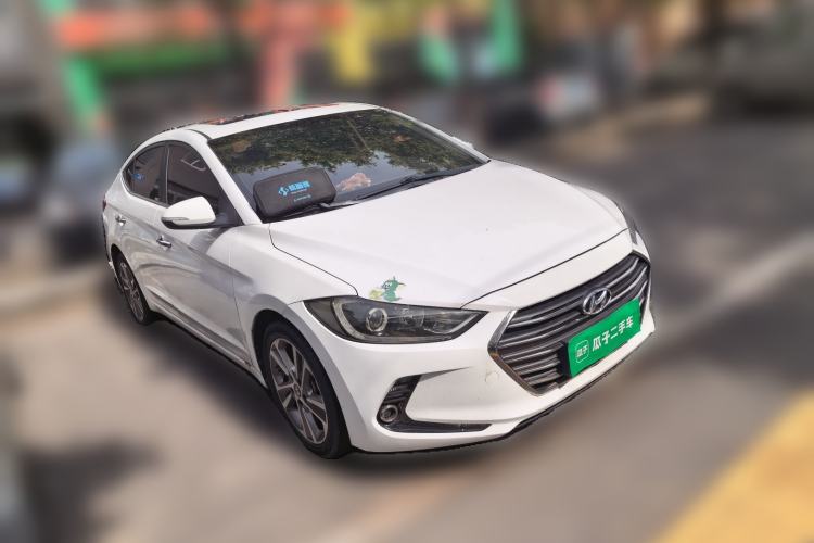 Used Hyundai Elantra (6th Generation / Lingdong) 2016 1.6L Automatic ZhiXuan – Elite Version Front Right 45 Deg