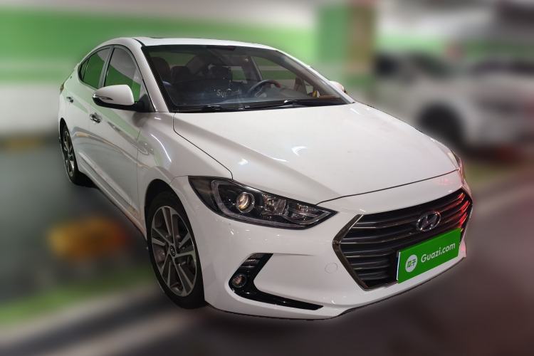 Used Hyundai Elantra (6th Generation / Lingdong) 2016 1.6L Automatic ZhiXuan – Elite Version Front Right 45 Deg