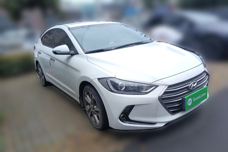 Used Hyundai Elantra (6th Generation / Lingdong) 2016 1.6L Automatic ZhiXuan – Elite Version Front Right 45 Deg