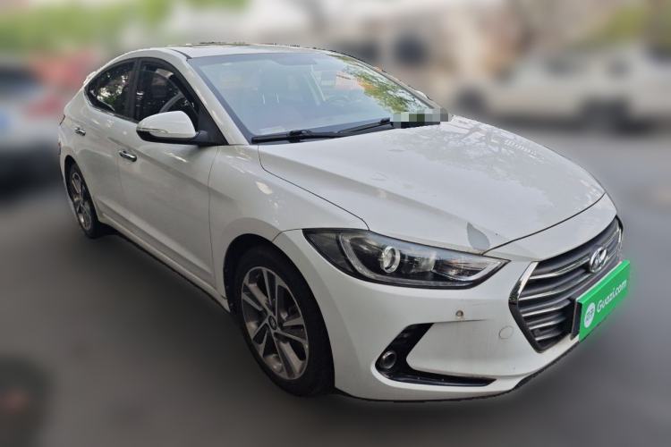 Used Hyundai Elantra (6th Generation / Lingdong) 2016 1.6L Automatic ZhiXuan · Luxury Version Front Right 45 Deg