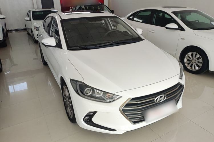 Used Hyundai Elantra (6th Generation / Lingdong) 2016 1.6L Automatic ZhiXuan – Elite Version Front Right 45 Deg