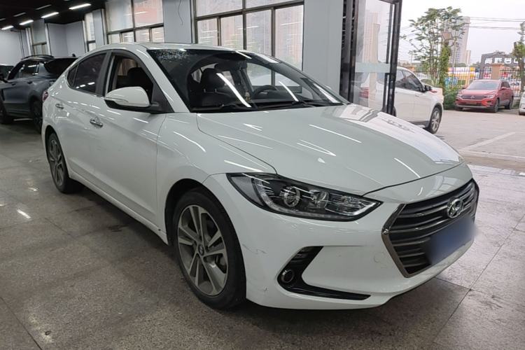 Used Hyundai Elantra (6th Generation / Lingdong) 2016 1.6L Automatic ZhiXuan – Elite Version Front Right 45 Deg