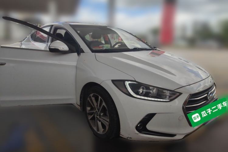 Used Hyundai Elantra (6th Generation / Lingdong) 2016 1.6L Automatic ZhiXuan – Elite Version Front Right 45 Deg