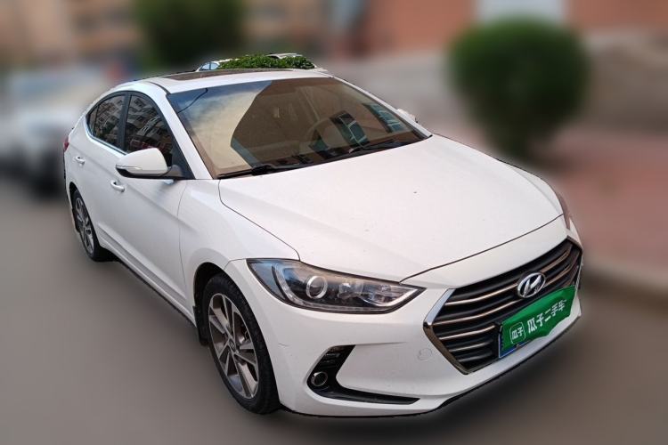 Used Hyundai Elantra (6th Generation / Lingdong) 2016 1.6L Automatic ZhiXuan – Elite Version Front Right 45 Deg