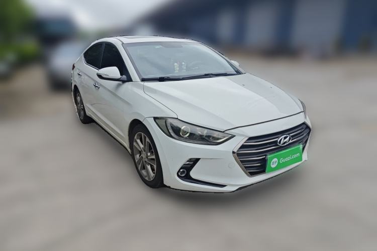 Used Hyundai Elantra (6th Generation / Lingdong) 2016 1.6L Automatic ZhiXuan – Elite Version Front Right 45 Deg