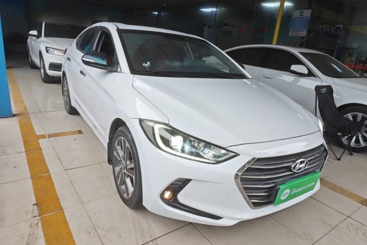 Used Hyundai Elantra (6th Generation / Lingdong) 2016 1.6L Automatic ZhiXuan – Elite Version Front Right 45 Deg