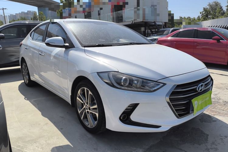 Used Hyundai Elantra (6th Generation / Lingdong) 2016 1.6L Automatic ZhiXuan – Elite Version Front Right 45 Deg