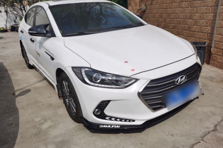 Used Hyundai Elantra (6th Generation / Lingdong) 2016 1.4T Dual-Clutch Xuan Dong · Dynamic Version Front Right 45 Deg