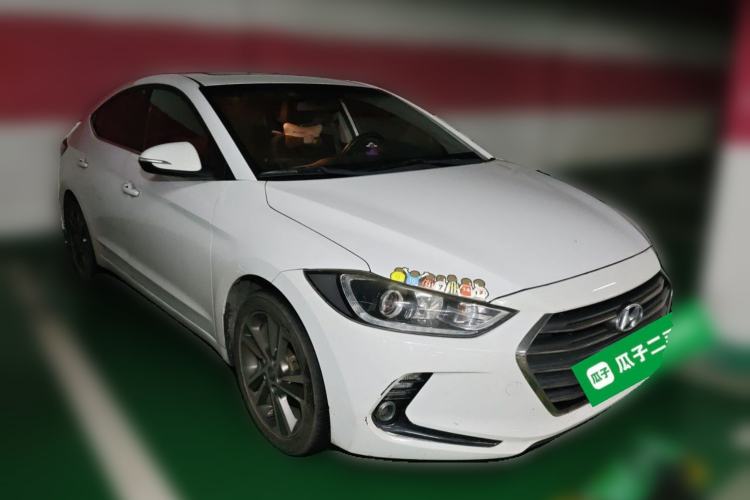 Used Hyundai Elantra (6th Generation / Lingdong) 2016 1.6L Automatic ZhiXuan – Elite Version Front Right 45 Deg