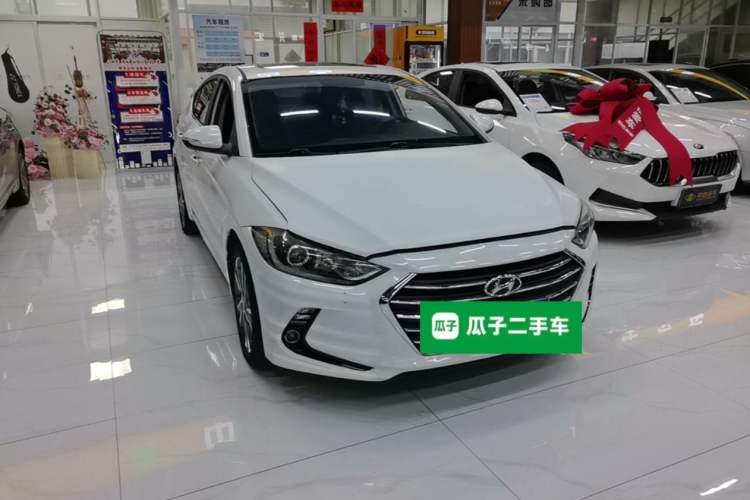 Used Hyundai Elantra (6th Generation / Lingdong) 2016 1.6L Automatic ZhiXuan – Elite Version Front Right 45 Deg