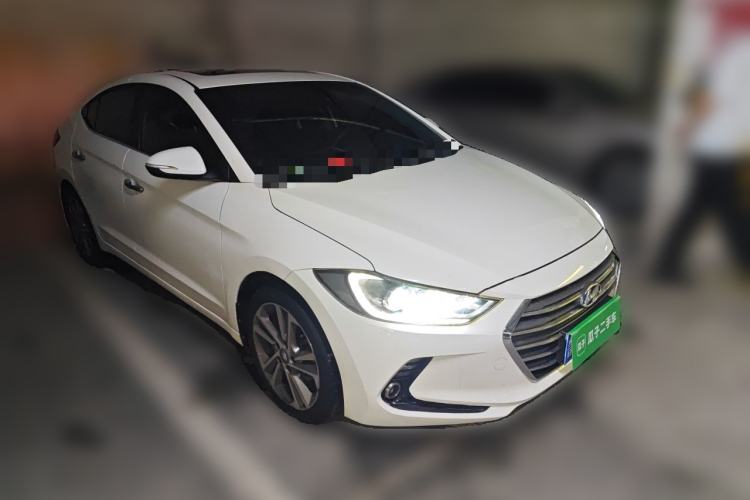 Used Hyundai Elantra (6th Generation / Lingdong) 2016 1.6L Automatic ZhiXuan – Elite Version Front Right 45 Deg