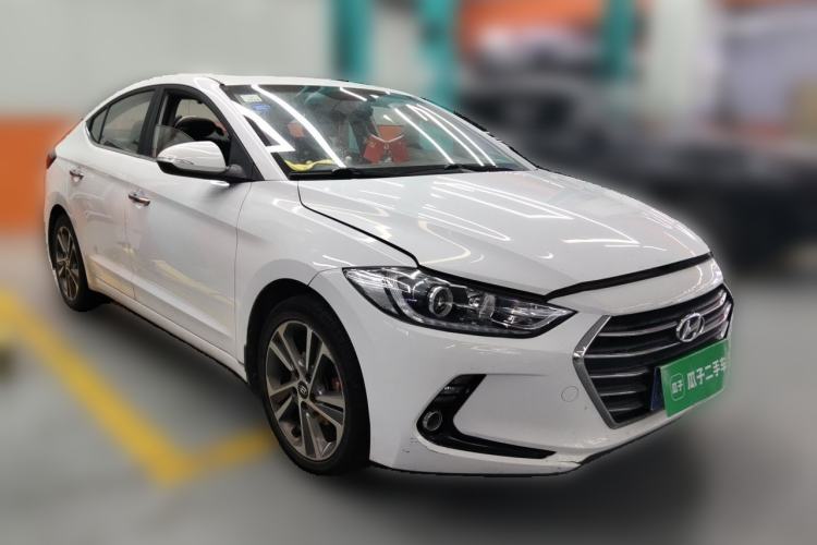 Used Hyundai Elantra (6th Generation / Lingdong) 2016 1.6L Automatic ZhiXuan – Elite Version Front Right 45 Deg
