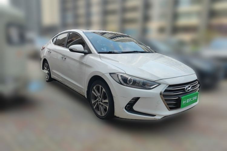 Used Hyundai Elantra (6th Generation / Lingdong) 2016 1.6L Automatic ZhiXuan – Elite Version Front Right 45 Deg