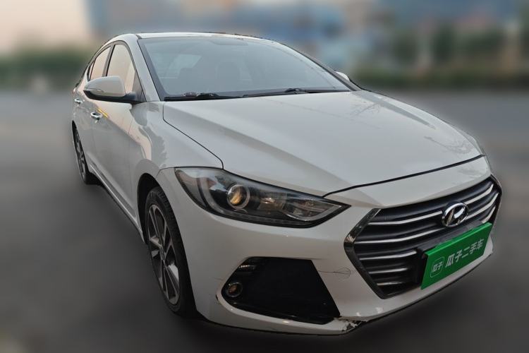 Used Hyundai Elantra (6th Generation / Lingdong) 2016 1.6L Automatic ZhiXuan – Elite Version Front Right 45 Deg