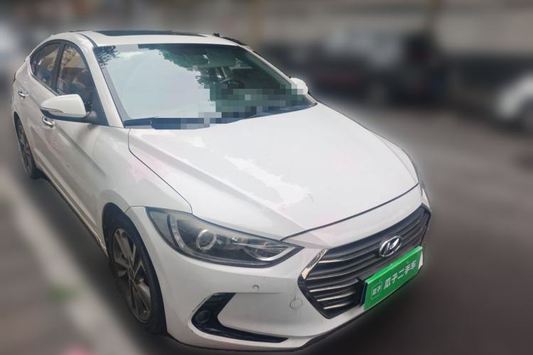Used Hyundai Elantra (6th Generation / Lingdong) 2016 1.6L Automatic ZhiXuan · Luxury Version Front Right 45 Deg
