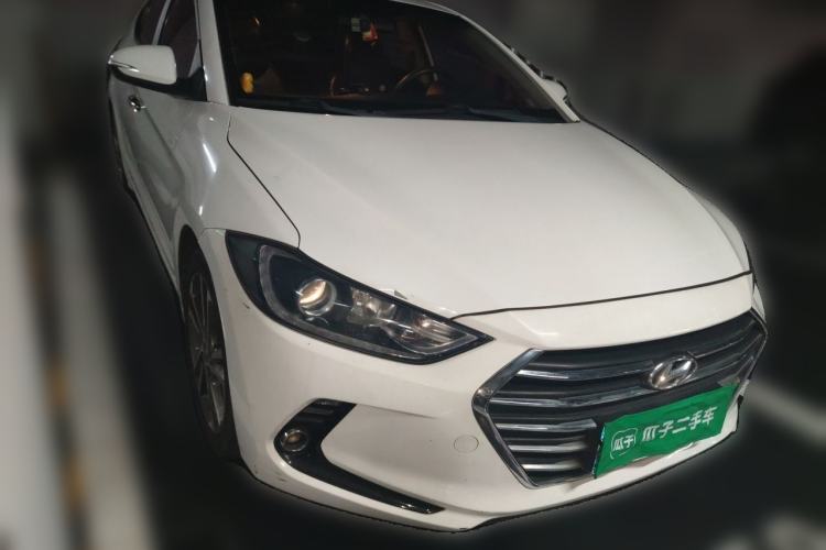 Used Hyundai Elantra (6th Generation / Lingdong) 2016 1.6L Automatic ZhiXuan – Elite Version Front Right 45 Deg