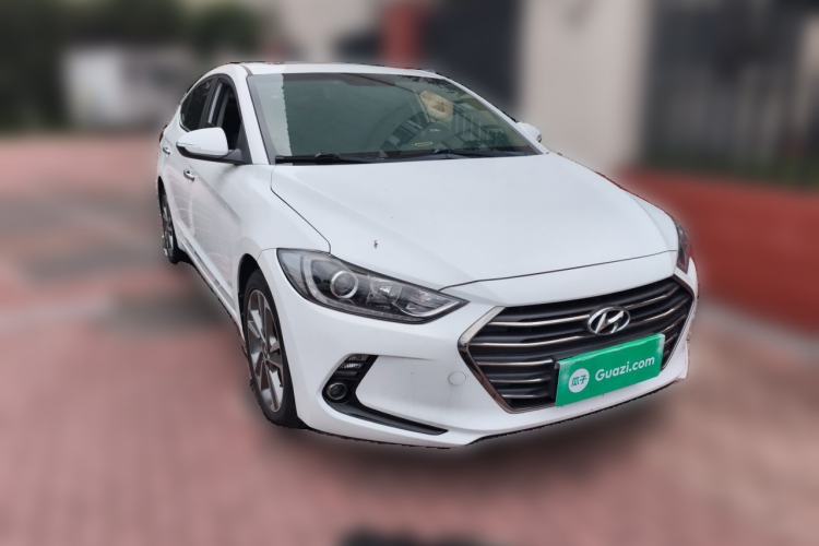 Used Hyundai Elantra (6th Generation / Lingdong) 2016 1.6L Automatic ZhiXuan – Elite Version Front Right 45 Deg