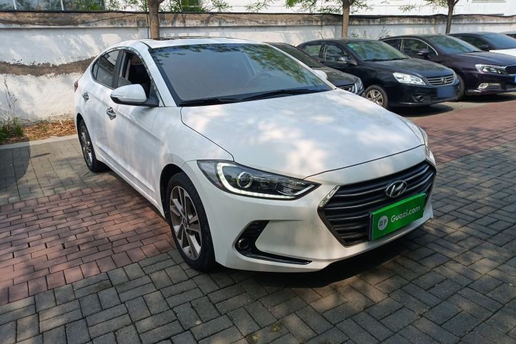 Used Hyundai Elantra (6th Generation / Lingdong) 2016 1.6L Automatic ZhiXuan – Elite Version Front Right 45 Deg