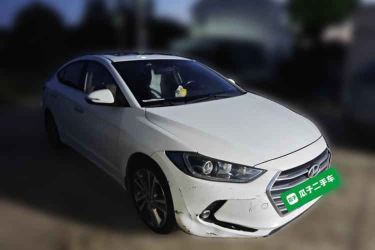 Used Hyundai Elantra (6th Generation / Lingdong) 2016 1.6L Automatic ZhiXuan – Elite Version Front Right 45 Deg