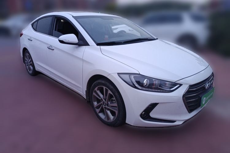Used Hyundai Elantra (6th Generation / Lingdong) 2016 1.6L Automatic ZhiXuan – Elite Version Front Right 45 Deg