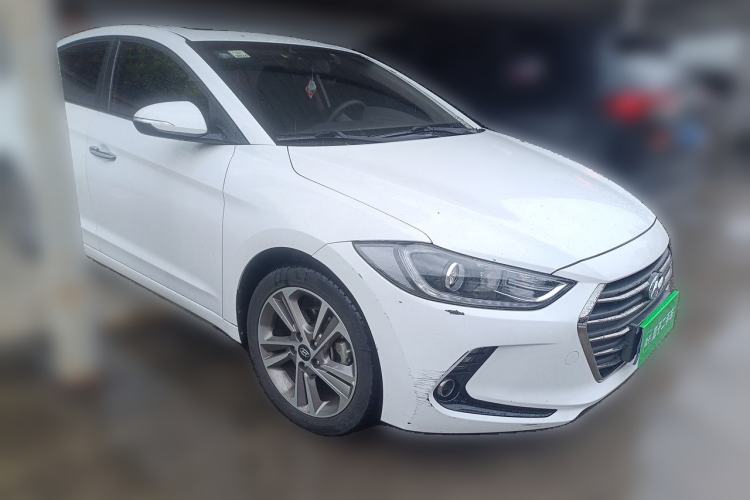 Used Hyundai Elantra (6th Generation / Lingdong) 2016 1.6L Automatic ZhiXuan – Elite Version Front Right 45 Deg
