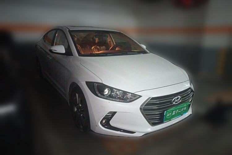Used Hyundai Elantra (6th Generation / Lingdong) 2016 1.6L Automatic ZhiXuan – Elite Version Front Right 45 Deg