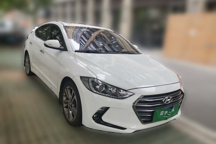 Used Hyundai Elantra (6th Generation / Lingdong) 2016 1.6L Automatic ZhiXuan – Elite Version Front Right 45 Deg