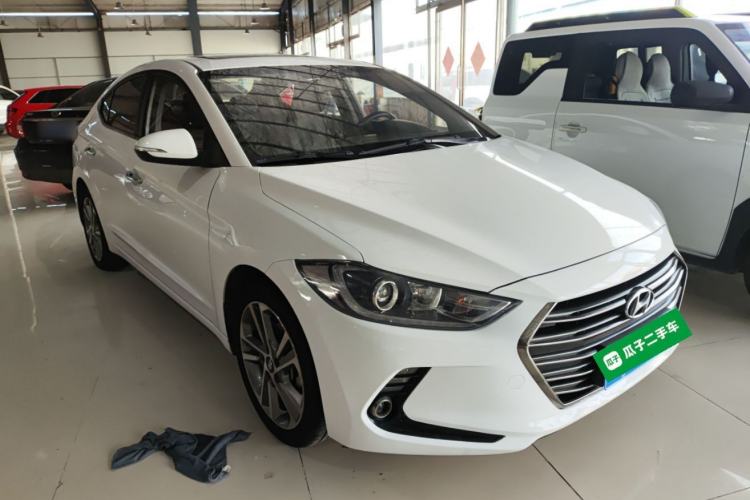 Used Hyundai Elantra (6th Generation / Lingdong) 2016 1.6L Automatic ZhiXuan – Elite Version Front Right 45 Deg
