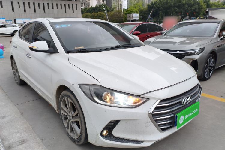 Used Hyundai Elantra (6th Generation / Lingdong) 2016 1.6L Automatic ZhiXuan – Elite Version Front Right 45 Deg