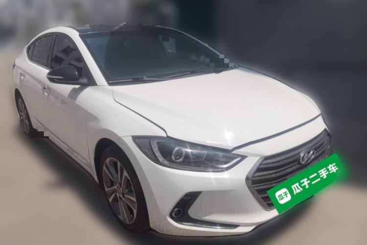 Used Hyundai Elantra (6th Generation / Lingdong) 2016 1.6L Automatic ZhiXuan – Elite Version Front Right 45 Deg