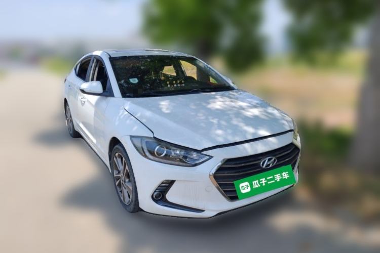 Used Hyundai Elantra (6th Generation / Lingdong) 2016 1.6L Automatic ZhiXuan – Elite Version Front Right 45 Deg