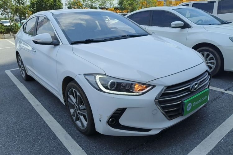Used Hyundai Elantra (6th Generation / Lingdong) 2016 1.6L Automatic ZhiXuan – Elite Version Front Right 45 Deg