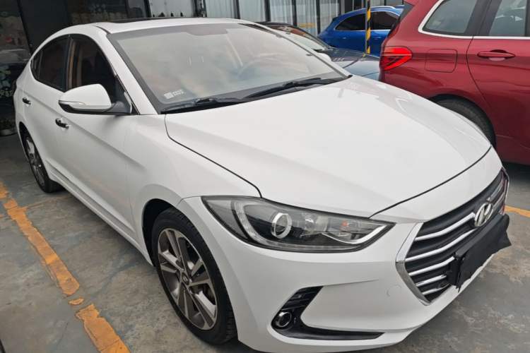 Used Hyundai Elantra (6th Generation / Lingdong) 2016 1.6L Automatic ZhiXuan – Elite Version Front Right 45 Deg