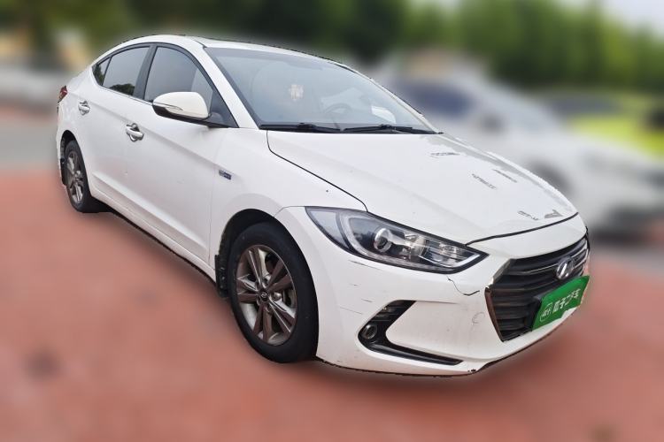 Used Hyundai Elantra (6th Generation / Lingdong) 2016 1.4T Dual-Clutch Xuan Dong · Dynamic Version Front Right 45 Deg