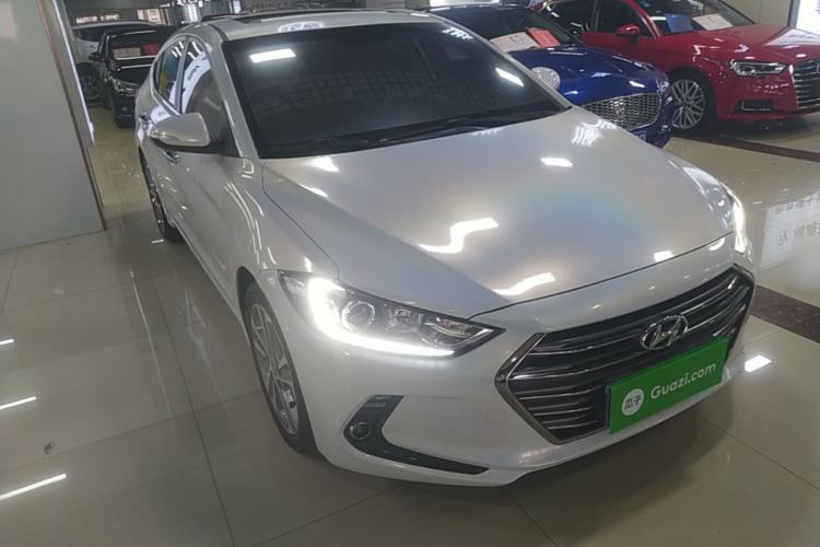 Used Hyundai Elantra (6th Generation / Lingdong) 2016 1.6L Automatic ZhiXuan – Elite Version Front Right 45 Deg
