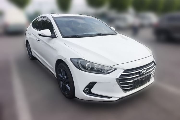 Used Hyundai Elantra (6th Generation / Lingdong) 2016 1.6L Automatic ZhiXuan – Elite Version Front Right 45 Deg