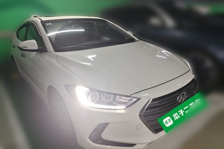 Used Hyundai Elantra (6th Generation / Lingdong) 2016 1.6L Automatic ZhiXuan – Elite Version Front Right 45 Deg