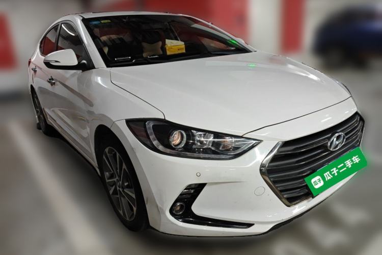 Used Hyundai Elantra (6th Generation / Lingdong) 2016 1.6L Automatic ZhiXuan – Elite Version Front Right 45 Deg
