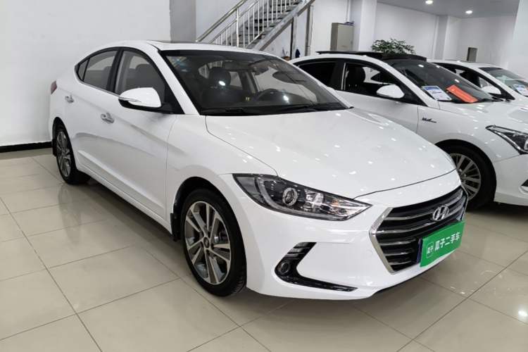 Used Hyundai Elantra (6th Generation / Lingdong) 2016 1.6L Automatic ZhiXuan – Elite Version Front Right 45 Deg