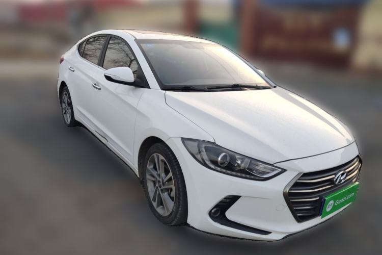 Used Hyundai Elantra (6th Generation / Lingdong) 2016 1.6L Automatic ZhiXuan – Elite Version Front Right 45 Deg