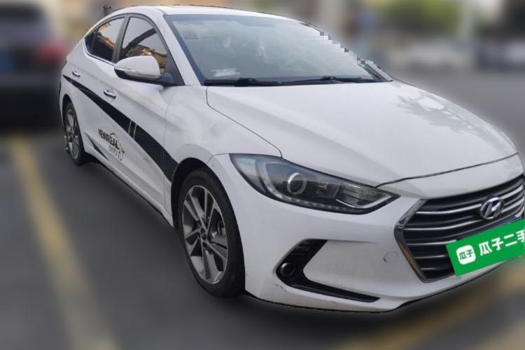 Used Hyundai Elantra (6th Generation / Lingdong) 2016 1.6L Automatic ZhiXuan – Elite Version Front Right 45 Deg