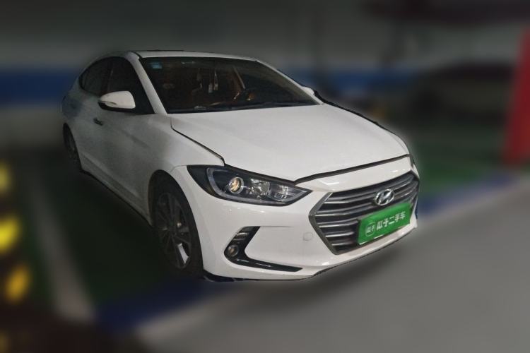 Used Hyundai Elantra (6th Generation / Lingdong) 2016 1.6L Automatic ZhiXuan – Elite Version Front Right 45 Deg