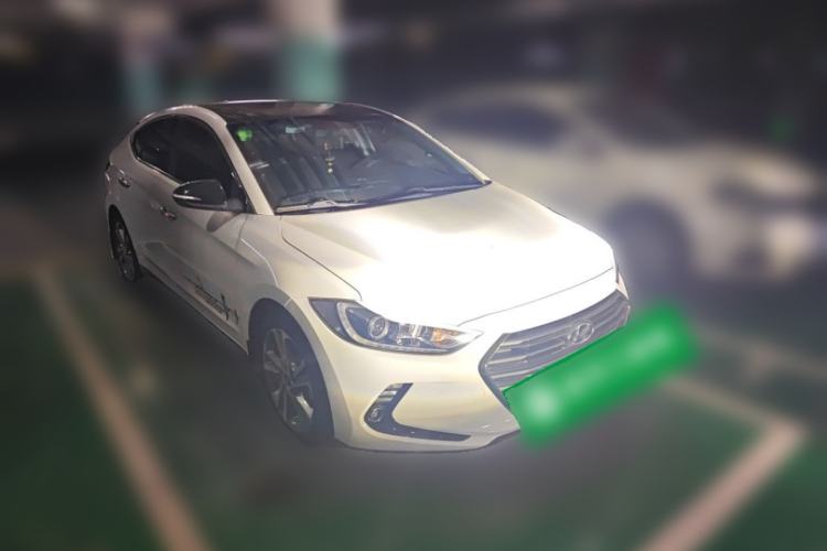Used Hyundai Elantra (6th Generation / Lingdong) 2016 1.6L Automatic ZhiXuan – Elite Version Front Right 45 Deg