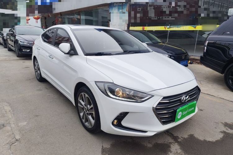 Used Hyundai Elantra (6th Generation / Lingdong) 2016 1.6L Automatic ZhiXuan – Elite Version Front Right 45 Deg