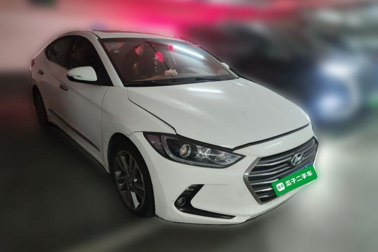 Used Hyundai Elantra (6th Generation / Lingdong) 2016 1.6L Automatic ZhiXuan – Elite Version Front Right 45 Deg