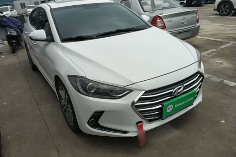 Used Hyundai Elantra (6th Generation / Lingdong) 2016 1.6L Automatic ZhiXuan – Elite Version Front Right 45 Deg