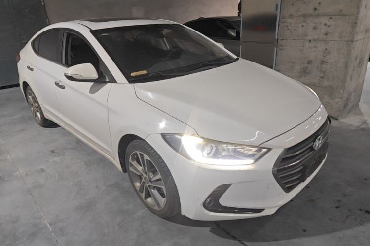 Used Hyundai Elantra (6th Generation / Lingdong) 2016 1.6L Automatic ZhiXuan – Elite Version Front Right 45 Deg